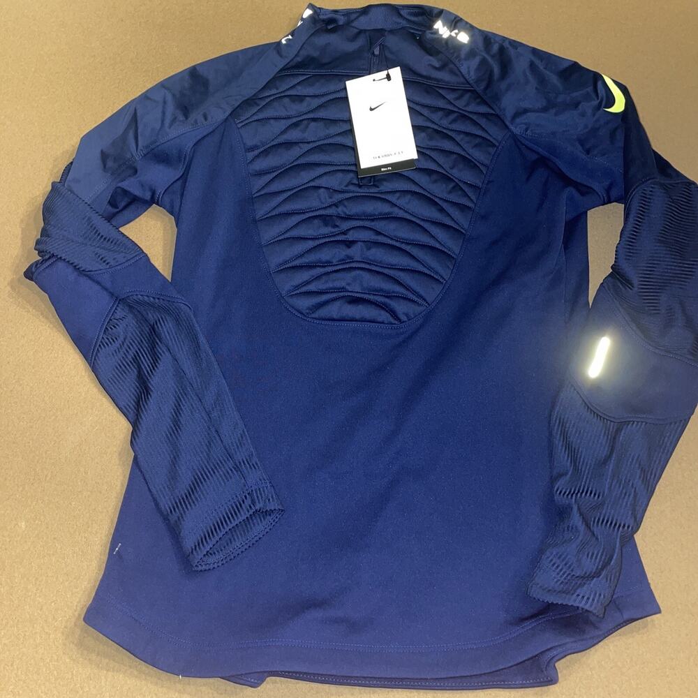 Nike Soccer Womens Therma-FIT Winter Warrior Long Sleeve ( DD0694-492 ) Size XS